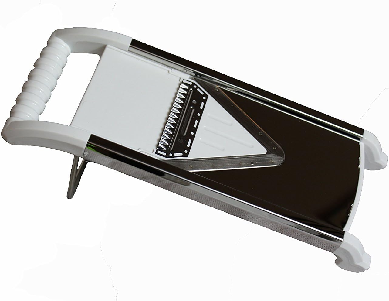 Chakemo 5 Changeable V Blade Kitchen Mandoline Slicer Set w/ Safety Guard