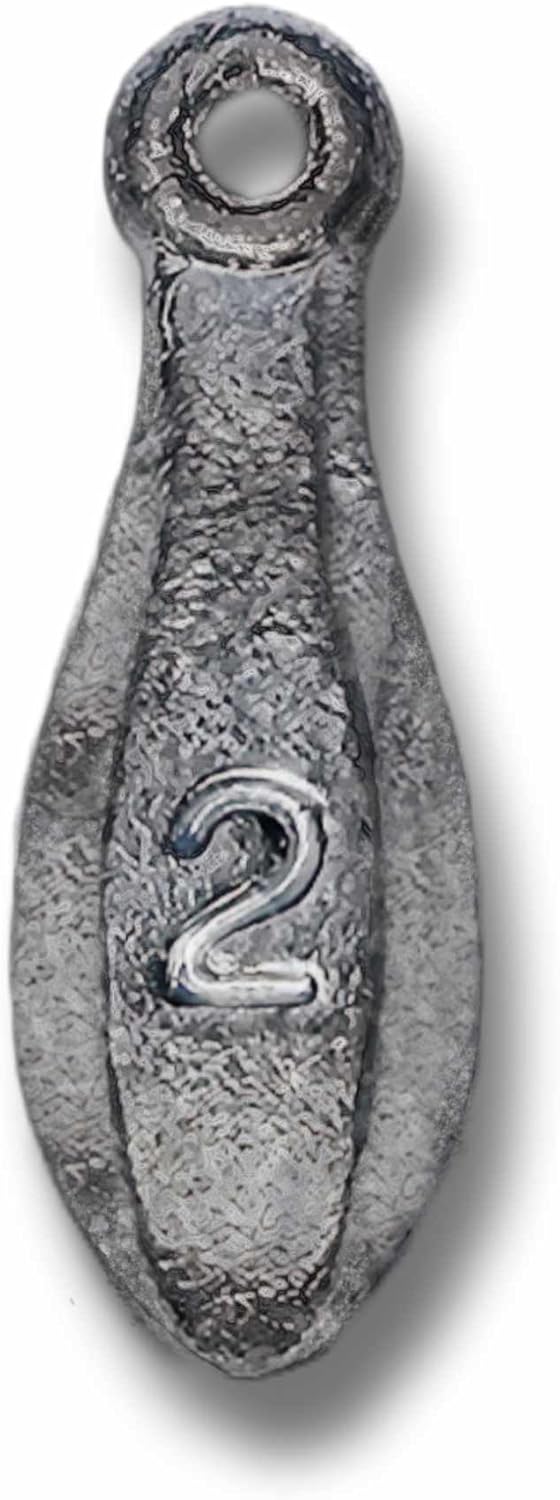 2oz Bank Sinkers, Select up to 75pk - Handcrafted by Down Riggers LLC