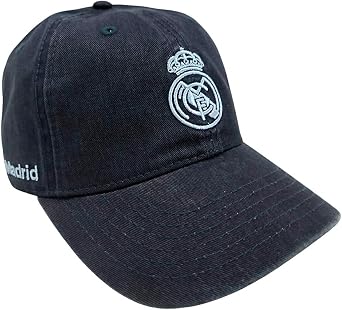 Official Real Madrid Football Team Football Fan Gift Cap Cap with Visor for Men and Women
