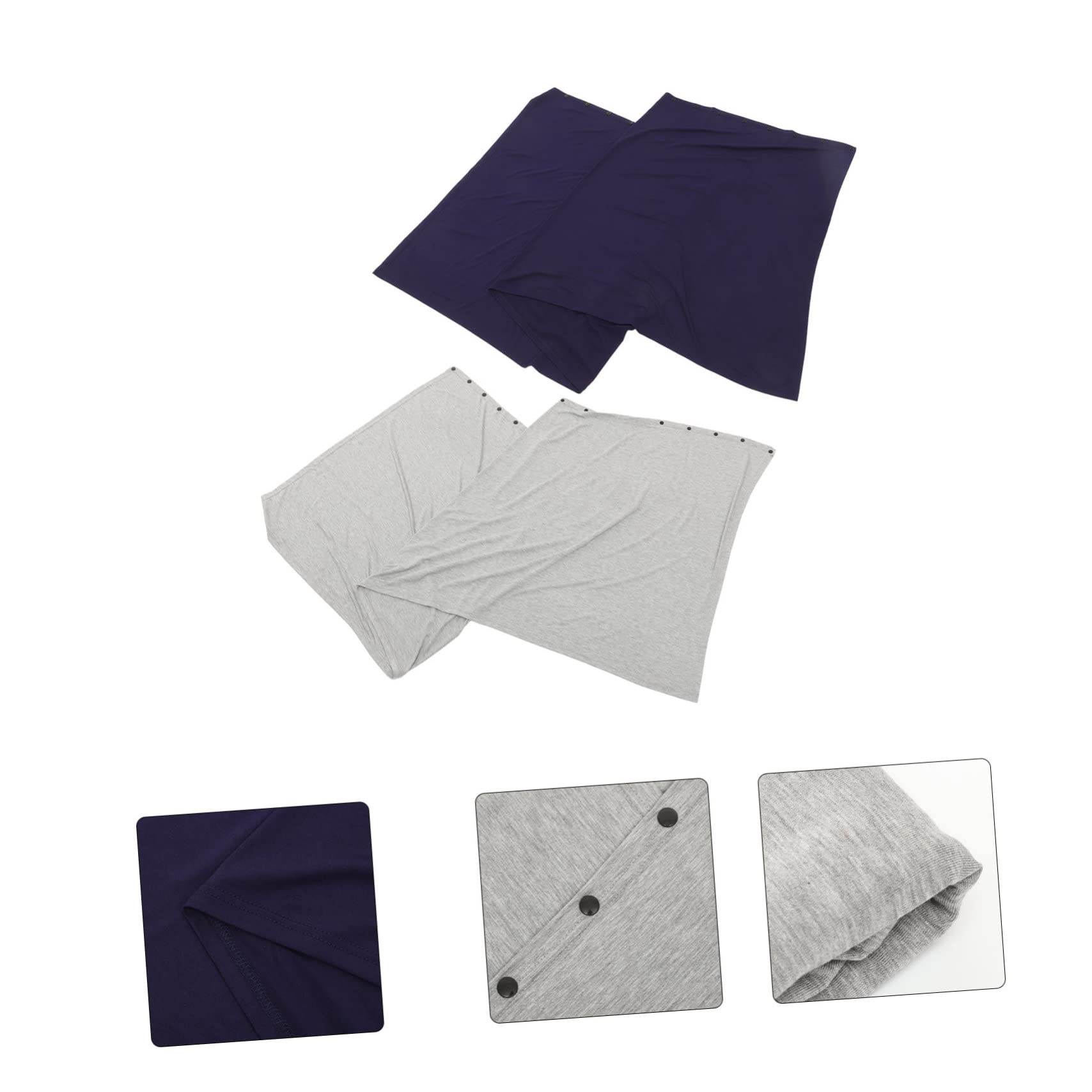 2stücke Stillponcho Aus Baumwolle Stillüberzug Für Stillabdeckung Multifunktional Als Wind Und Sonnenschutz Im Kinderwagen Bettdecke Verwendbar Bequemer Stillponcho Für Jede
