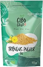 Tribulus Terrestris Powder Organic and High Dose - 100 g. Contains Vitamin C Alkaloids and Amino Acids as well as Saponins and Flavonoids with Antioxidant and Anti-Inflammatory Properties