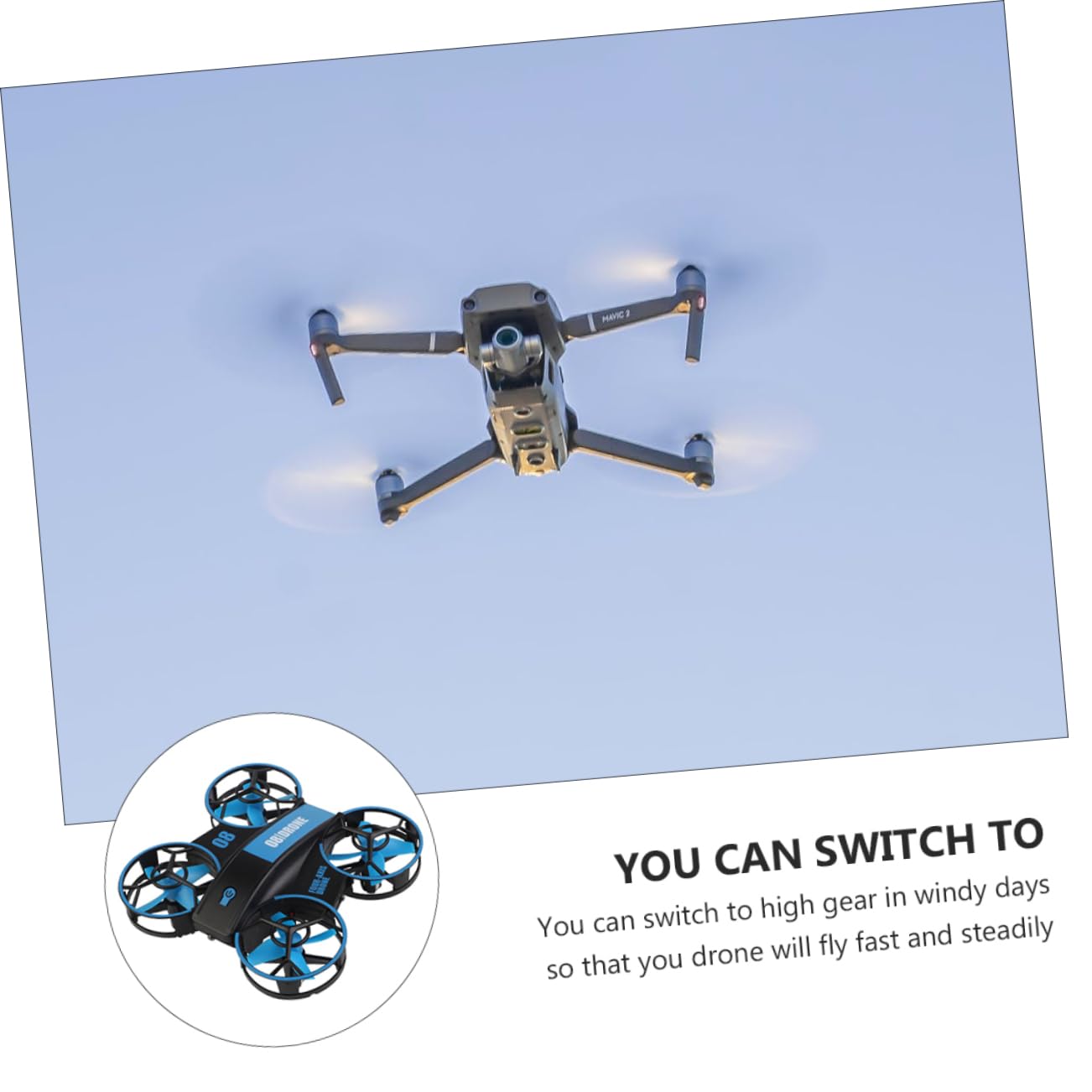 Abaodam Mini Drone Rc Led Quadcopter Telecomandato Per Stabile e Adulti Facile Controllare Compleanni e Speciali