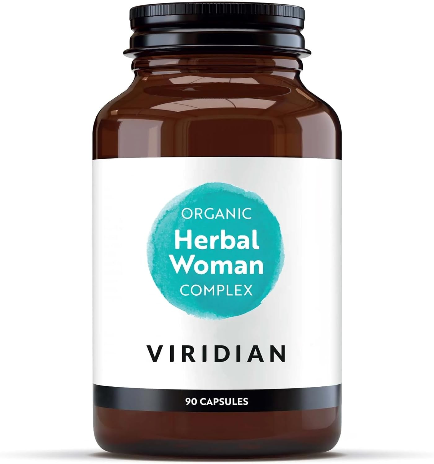 Viridian – Organic Herbal Woman Complex – 90 Caps | Herbal Supplement for Women 40-60 | Shatavari, Agnus Castus, Avena Sativa, Sage, Holy Basil, Fennel, Artichoke | Nutritionist Formulated