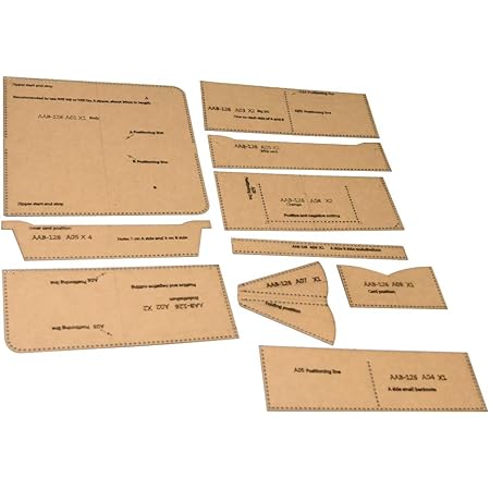 Amazon Co Jp Fulfillingtime クラフト用定規 型紙 厚紙 革財布 長財布 手作り 製作キット 初心者 縫い穴付き ホビー Amazon Co Jp Fulfillingtime クラフト用定規 型紙 厚紙 革財布 長財布 手作り 製作キット 初心者 縫い穴付き ホビー