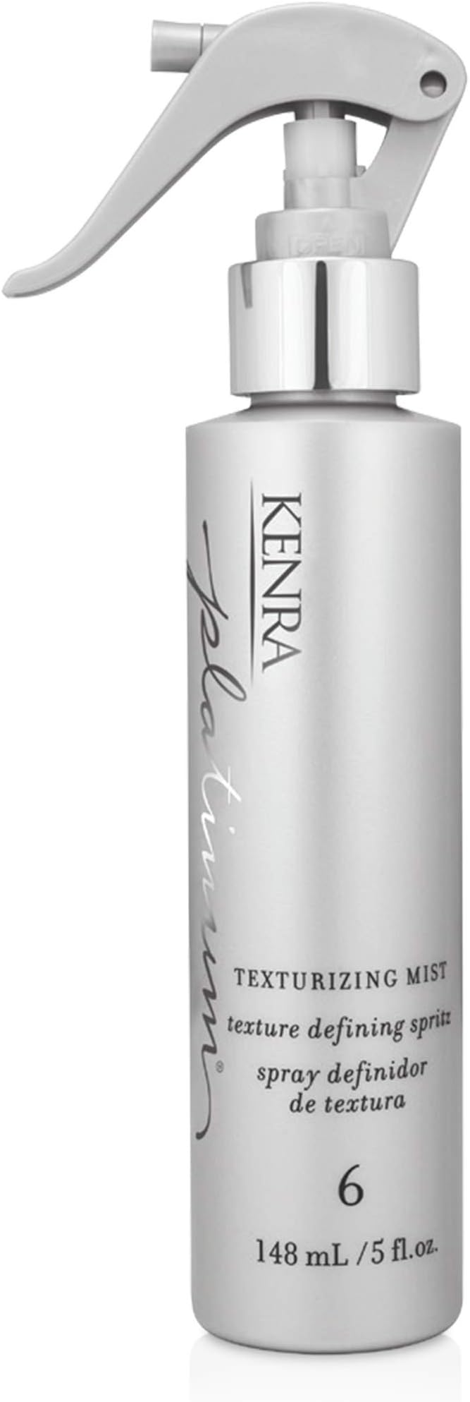 Kenra Platinum Texturizing Mist 6 | Texture Defining Spray | Defines Texture & Boosts Fullness | Protects Against Humidity Up To 24 Hours | Flake-Free & Non-Drying | All Hair Types