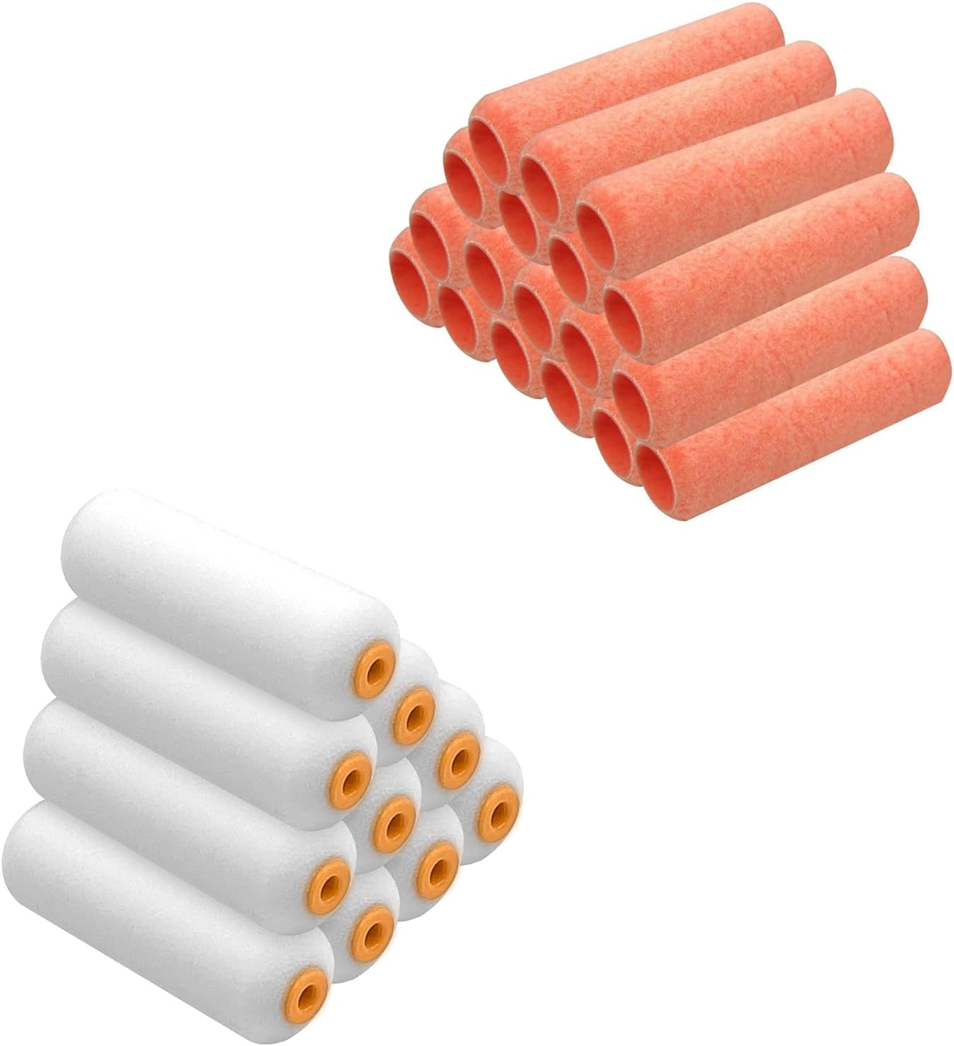 Foam Roller with 18 Paint Rollers