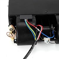 Vista 4 de TBVECHI Unidad de ensamblaje de evaporador de aire acondicionado de aire acondicionado, unidad de montaje de evaporador de calor y frío Underdash 3