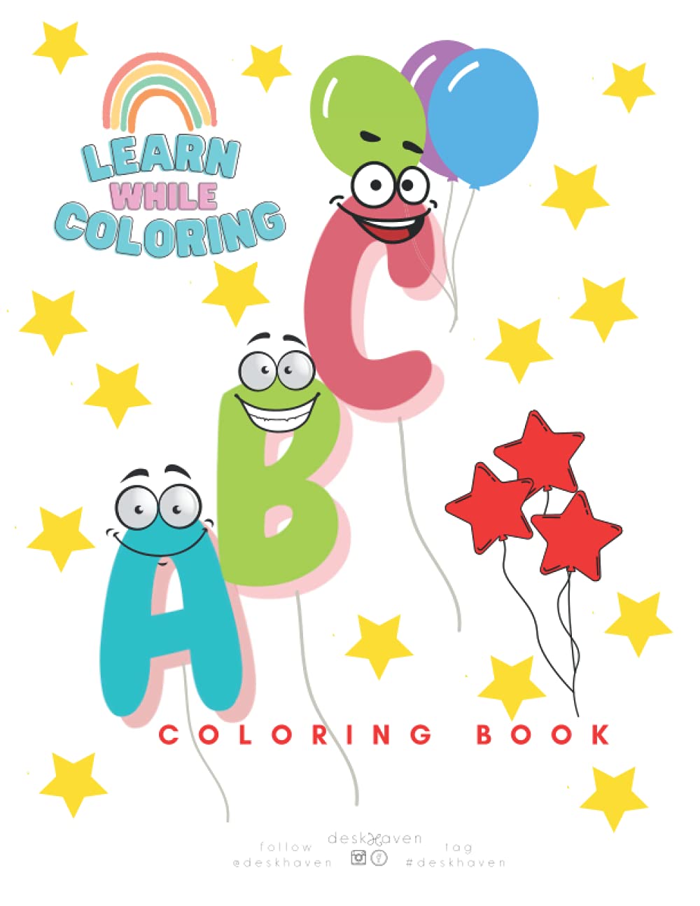 ABC coloring book (Learn while Coloring)
