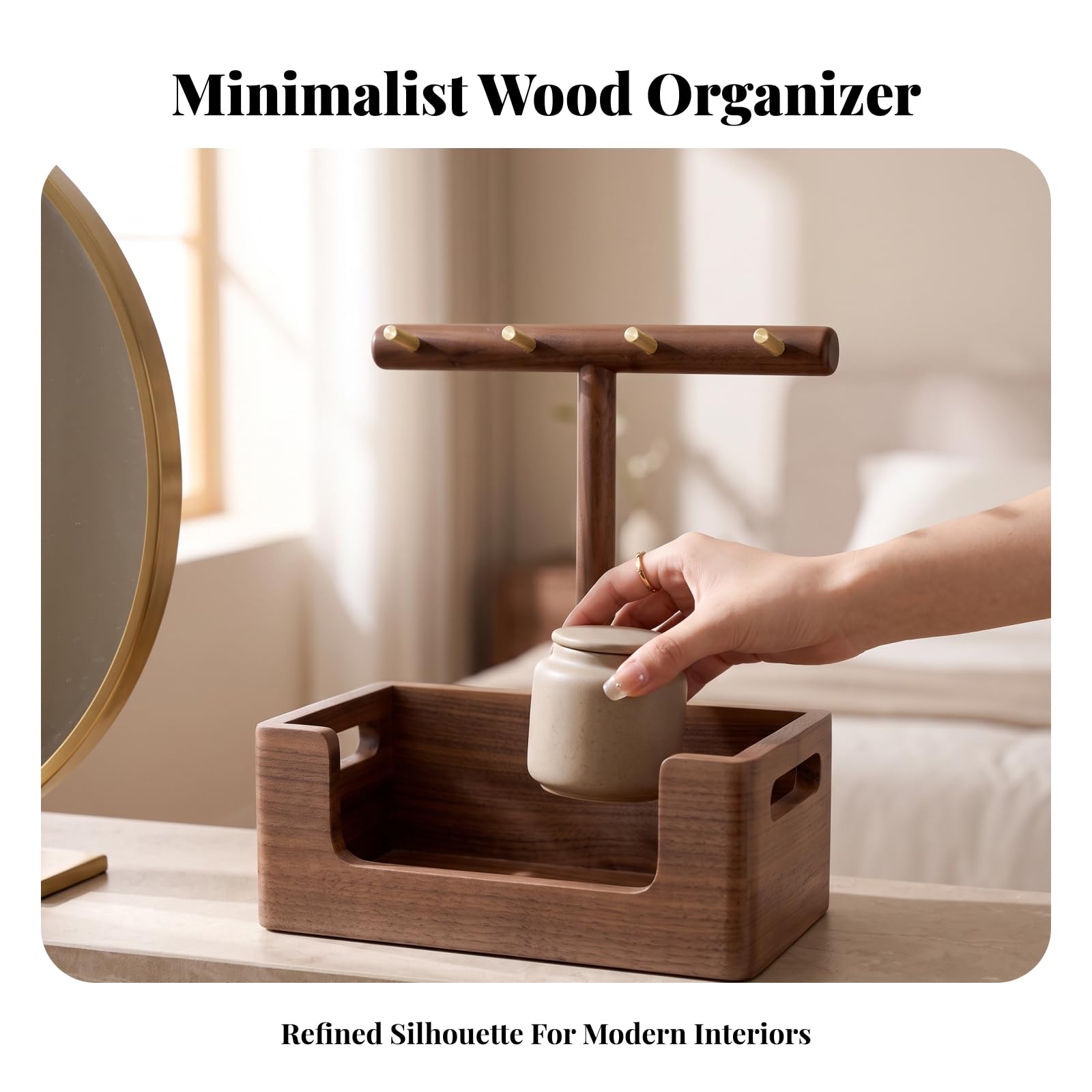 Organizzatore con Asta Verticale