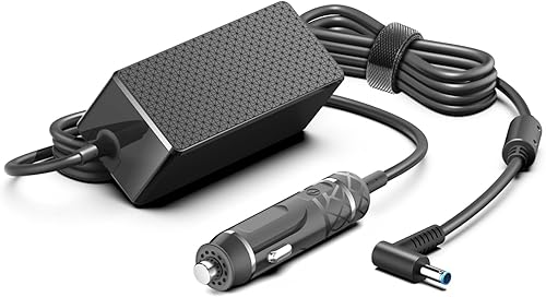 HKY Cargador de coche para portátil de 150 W, 19,5 V, 7,7 A, adaptador de corriente continua para HP ZBook 15u G3 G4 HP ZBook 15 G4 G5 G6 HP ZBook
