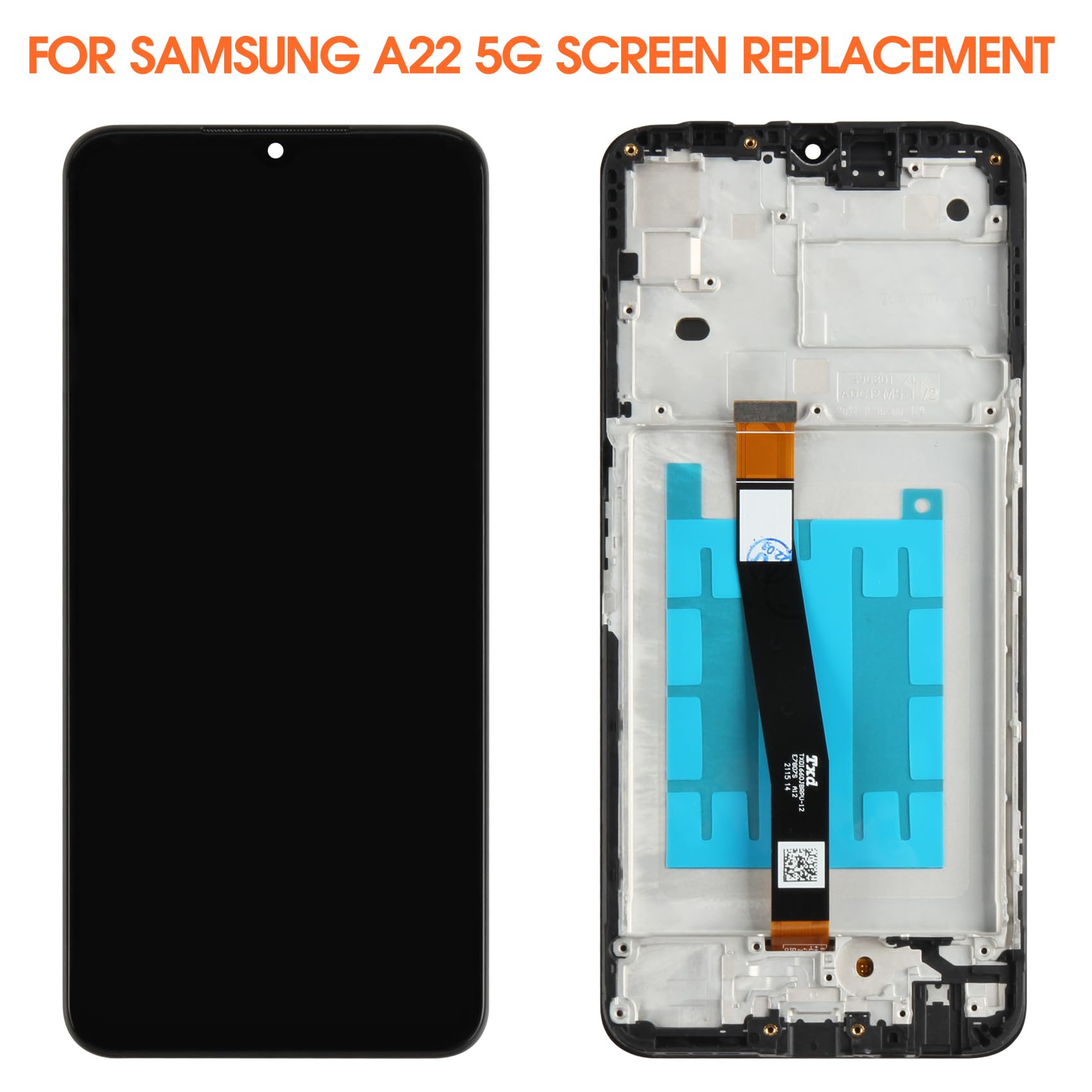 SAMSUNG Galaxy A22 5G 3台セット570050256440 Amazon.com: Samsung Galaxy A22 5G (128GB, 4GB) 6.6