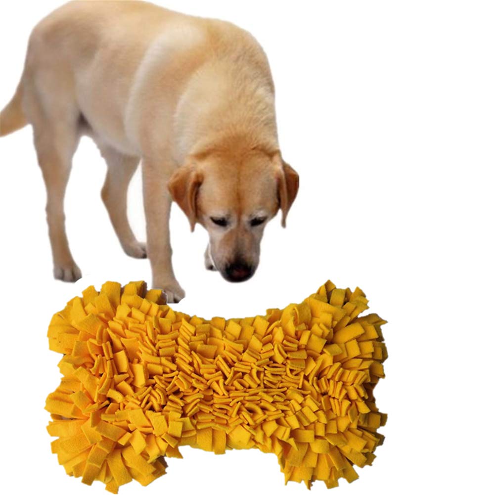 Tapis De Reniflement Pour Chien En Forme De Citrouille - Jeu Stimulation Mentale - Lavable, 33x25.5 Cm