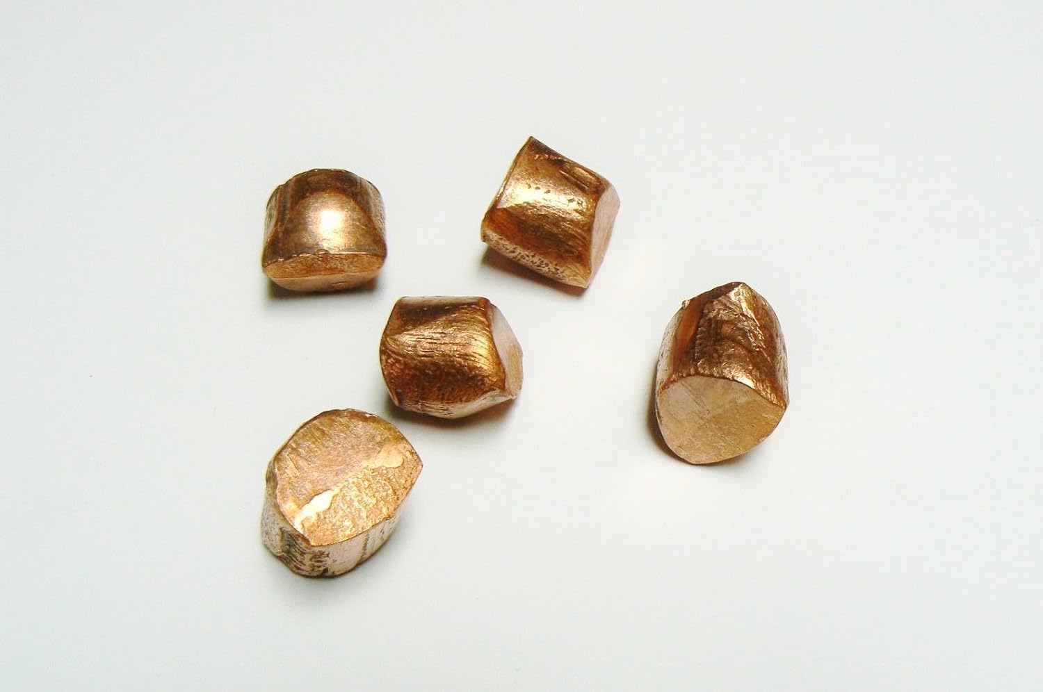 Pure Copper 99.99% Oxygen Free Cu Metal Anodes Slugs Melting Casting Alloy 1 Lb