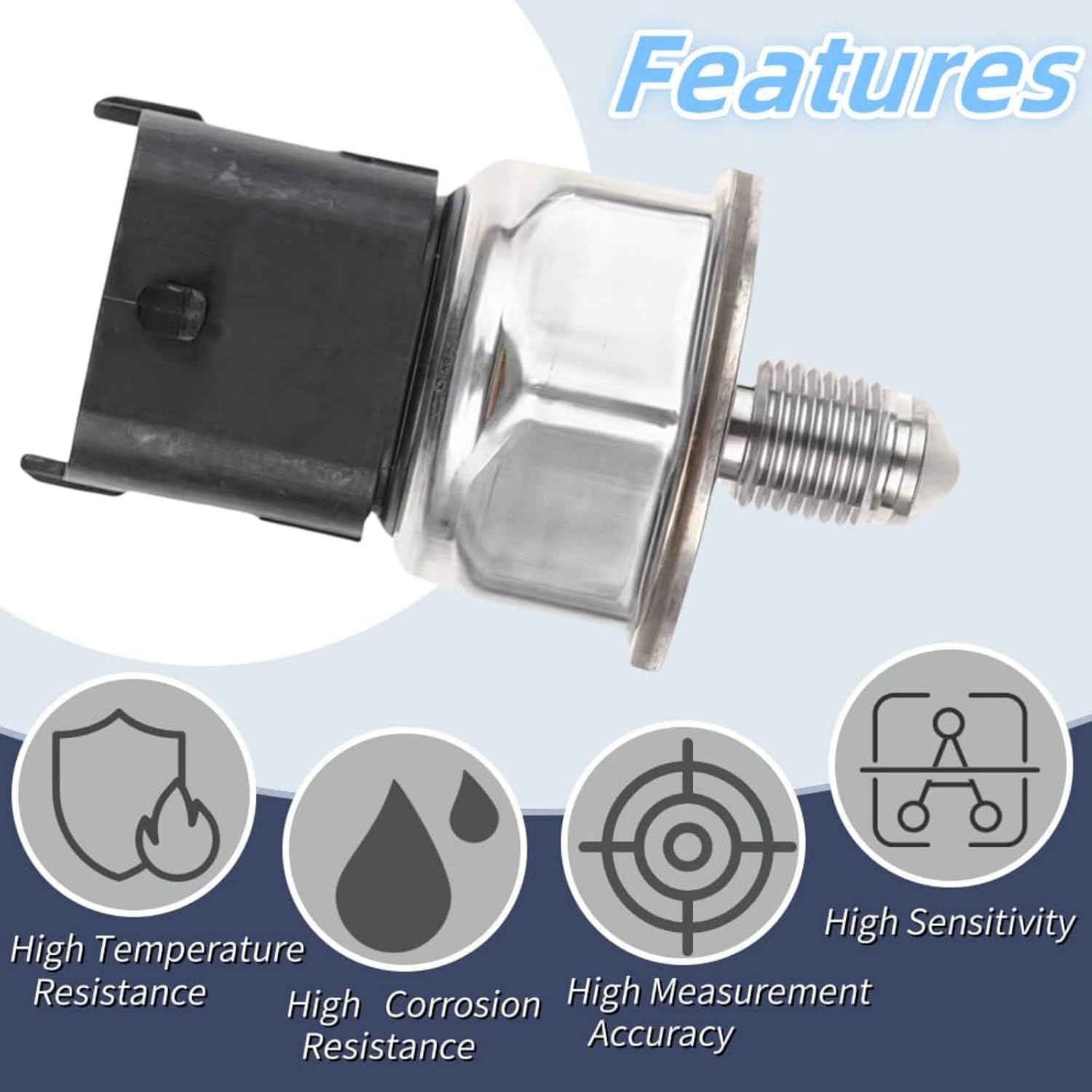 Fuel Rail Pressure Switch Sensor 35340-2G710 Suitable for Hyundai Santa Fe 2013-2016