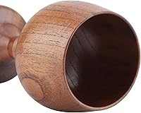 Vista 6 de Copa de vino tinto de madera, copa de vino de madera, copa de santo grial, copa de cáliz, copa de cáliz de madera maciza, copa de comunión