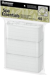 Graham Professional Products Spa Essentials Disposable Headbands, female, 48 Count, 1 Pack