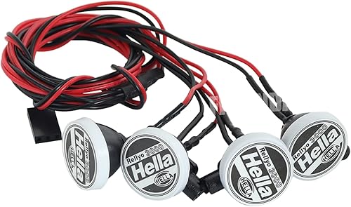 Luces LED B para SCX10 TRX4 RC Crawler Car Land Cruiser LC80 (solo luces LED B, no incluye otros accesorios RC)