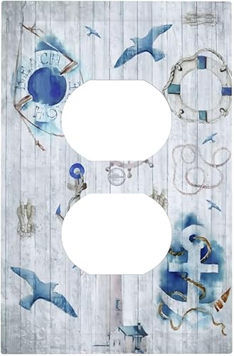 Miniatura 131 de Arte abstracto de mármol de acuarela de 1 cuadrilla, cubierta decorativa de pared de palanca única, placa de interruptor eléctrico para sala de Arte