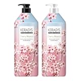 Kerasys CHERRY BLOSSOM Perfumed 33.8 fl oz / 1L (Shampoo + Conditioner Set)