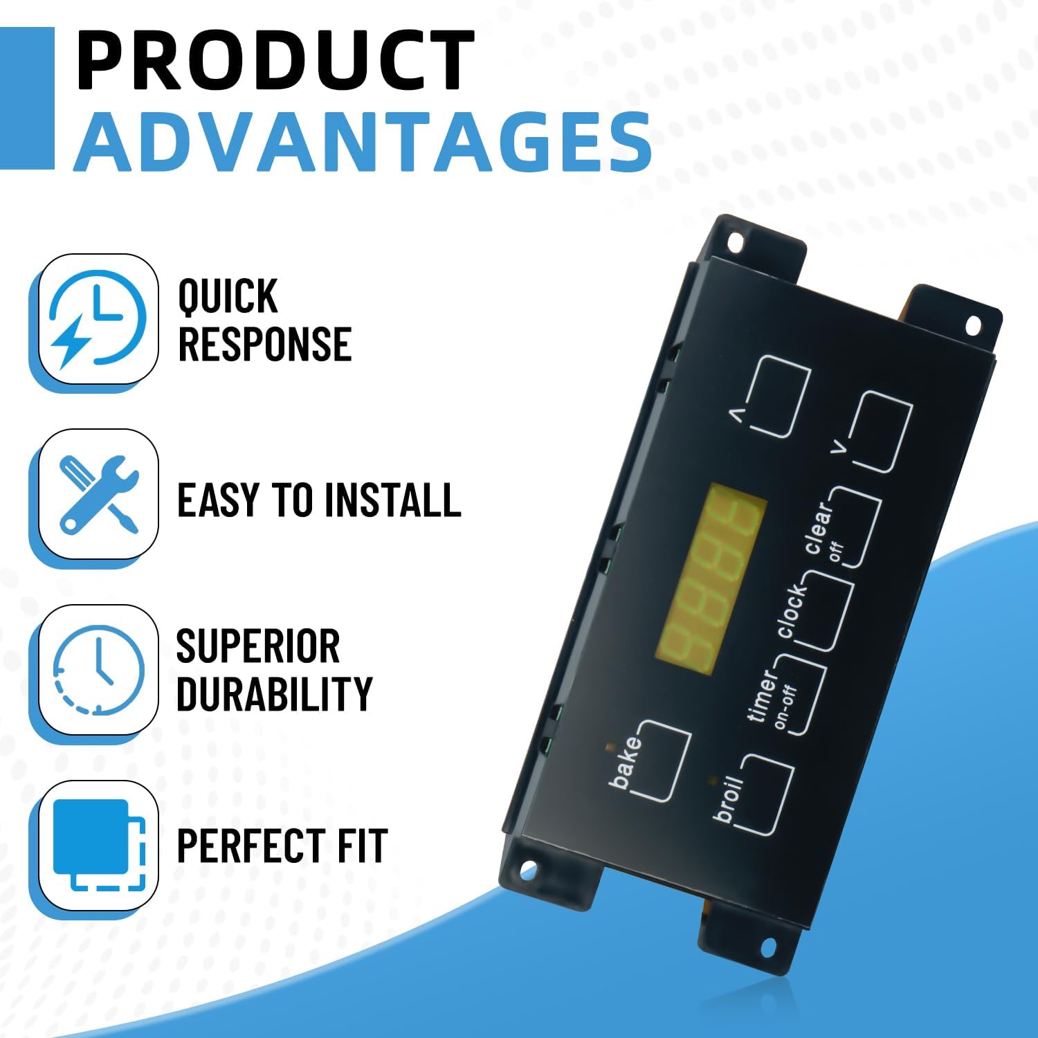316455500 Upgraded Range Oven Board Compatible with Frigidaire and Electrolux Stove Clock Control Board Electric