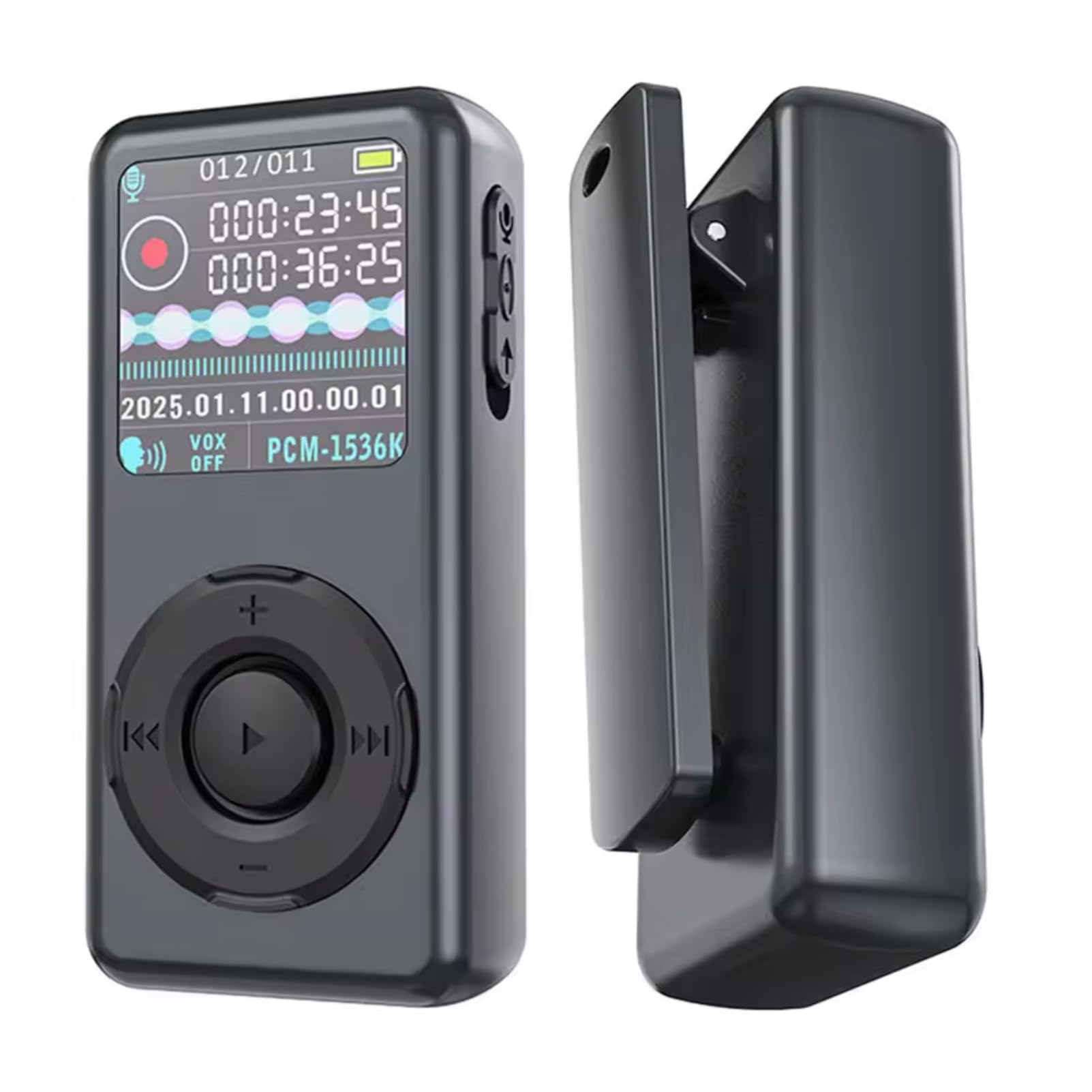 Sxhlseller Clip 3 in 1 su Lettore Mp3 con Registratore Vocale AI e Lettore di Ebook, Lettore Musicale Portatile di Riduzione del Rumore con Auricolari per L'esecuzione di Ciclismo, (64GB)