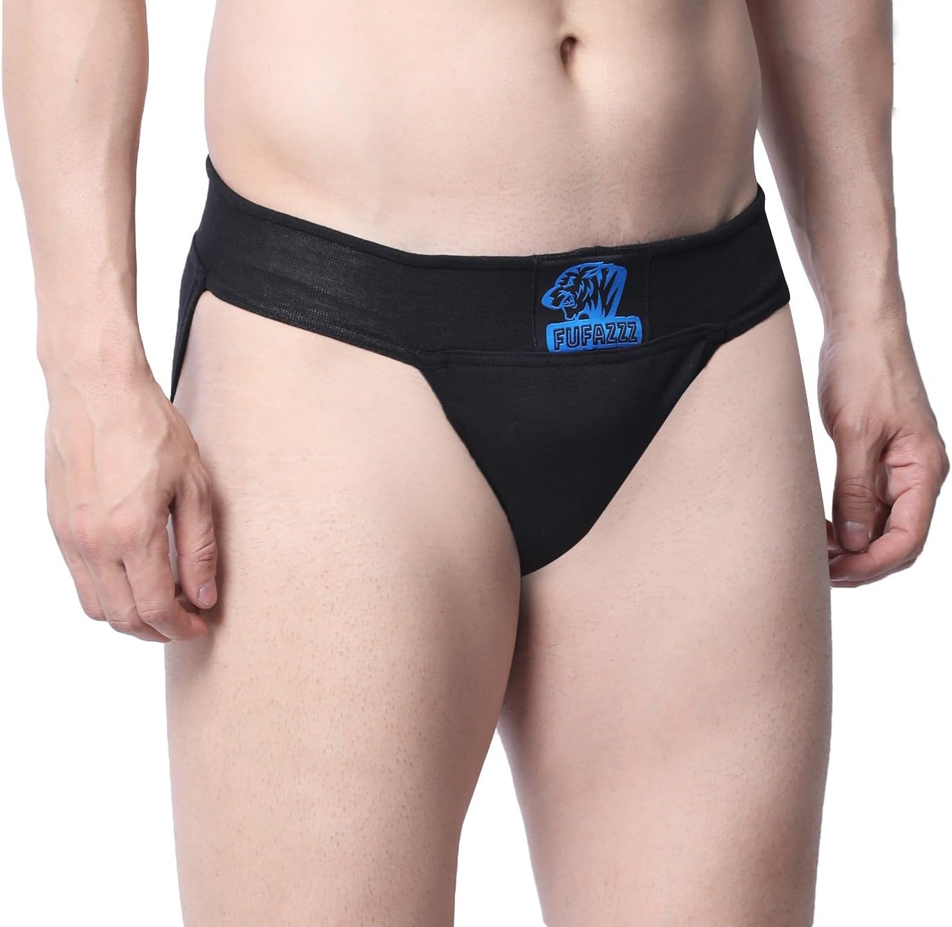 - Gym Supporter Cotton Hernia Supporter with Cup Pocket Athletic Fit Brief Multi Sports Underwear Outdoor Inner and Wear Medical Supporter Black