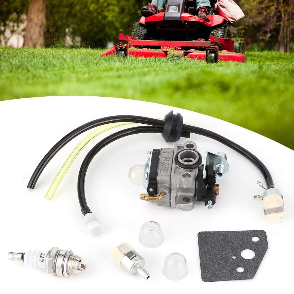 Atyhao Kit Carburateur Pour GX31 GX22 FG100 Little Wonder Mantis Tiller - Remplacement Aluminium 16100-ZM5-80