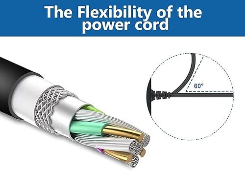 Miniatura 3 de Cable adaptador de corriente de repuesto Intex 28620ep compatible con Intex 28620 28620E 28620EP CL1704 12269 Cable de carga portátil al vacío de
