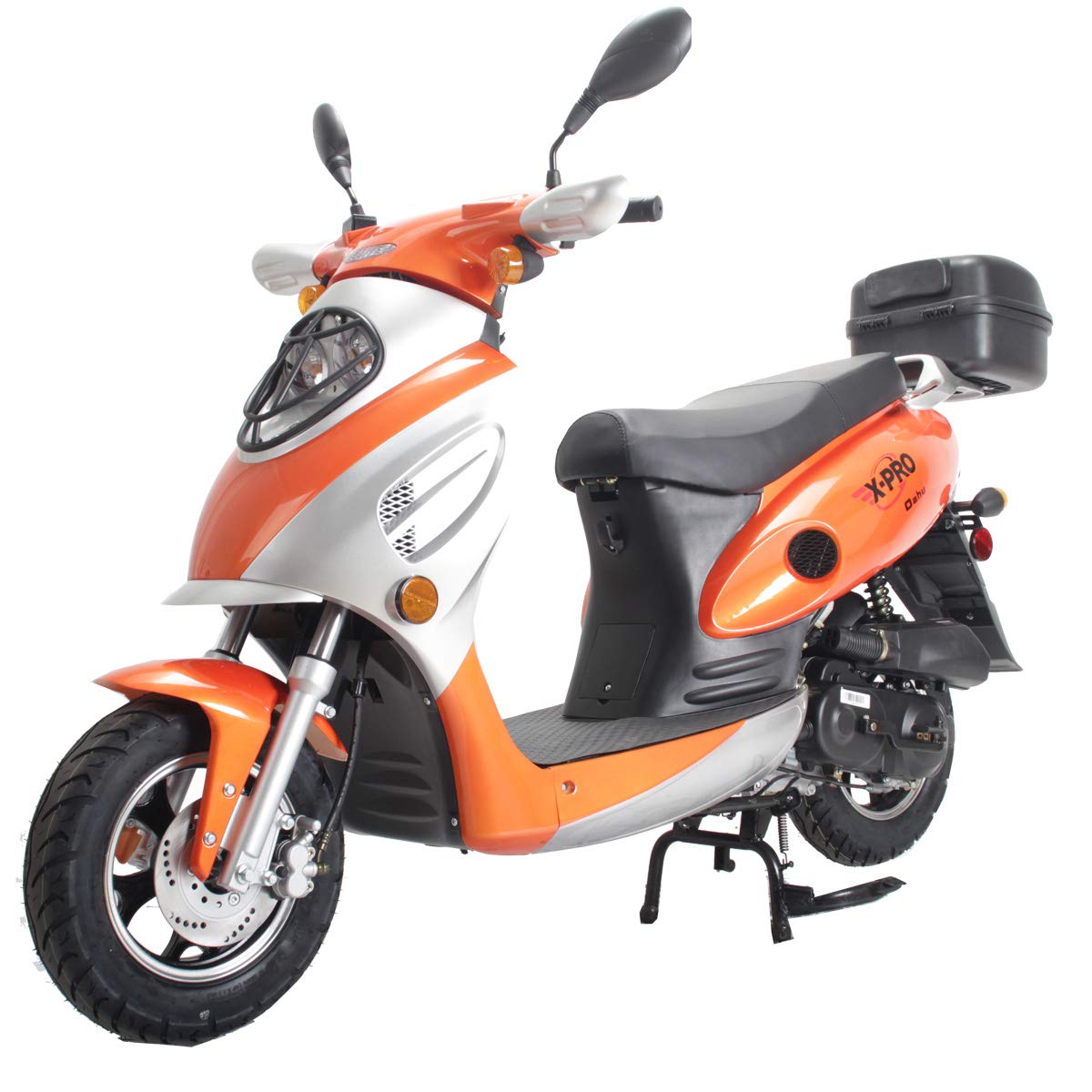 Buy XPRO Oahu 50cc Moped Moped Street Moped Aluminum Wheels(Orange
