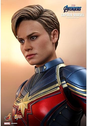 Miniatura 4 de Hot Toys Marvel Comics Avengers Endgame Captain Marvel Figura coleccionable a escala 1/6