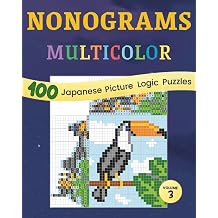 Nonograms Multicolor vol. 3 100 hanjie picross griddlers puzzles Nonograms Multicolor puzzle books