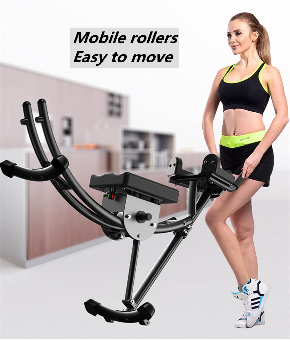 Ab Machine For Stomach Workout ComMax Ab Workout Machine - Adjustable ...