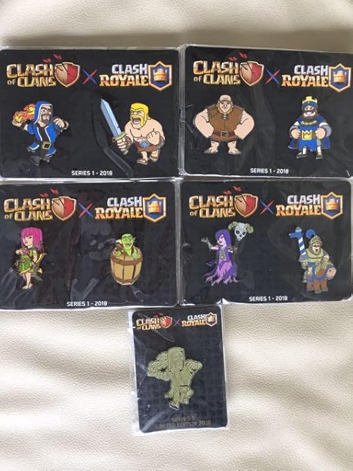 Amazon クラッシュオブクラン クラッシュロワイヤル ピンバッチ アイドル 芸能人グッズ 通販