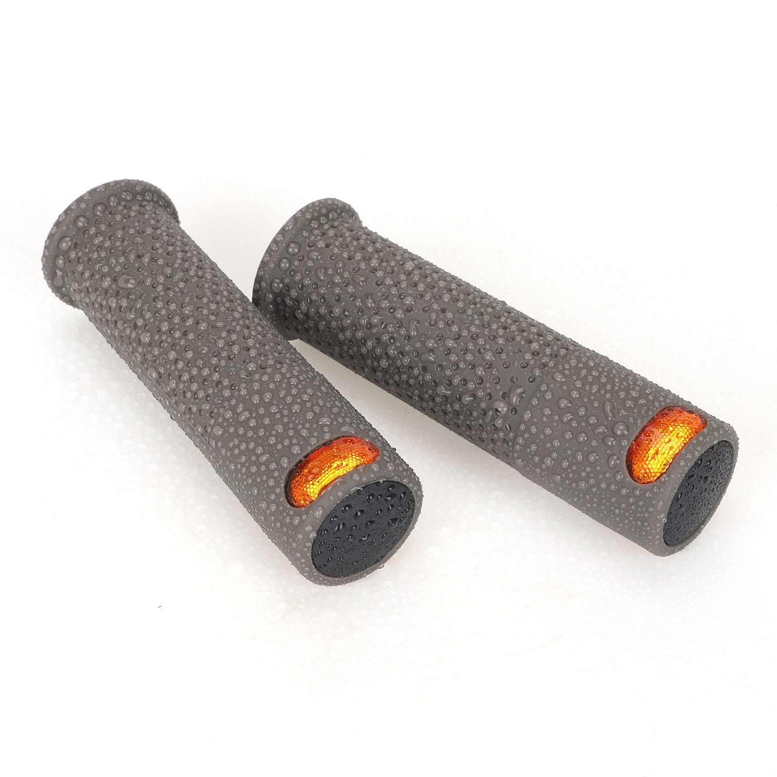Lenkergriffe für Elektroroller mit Integrierten Blinkern Wiederaufladbar für Xiaomi M365/Pro2/1S/ES/Segway Ninebot G30/G30D/G30D2 Elektroroller, Universeller LED-Blinker
