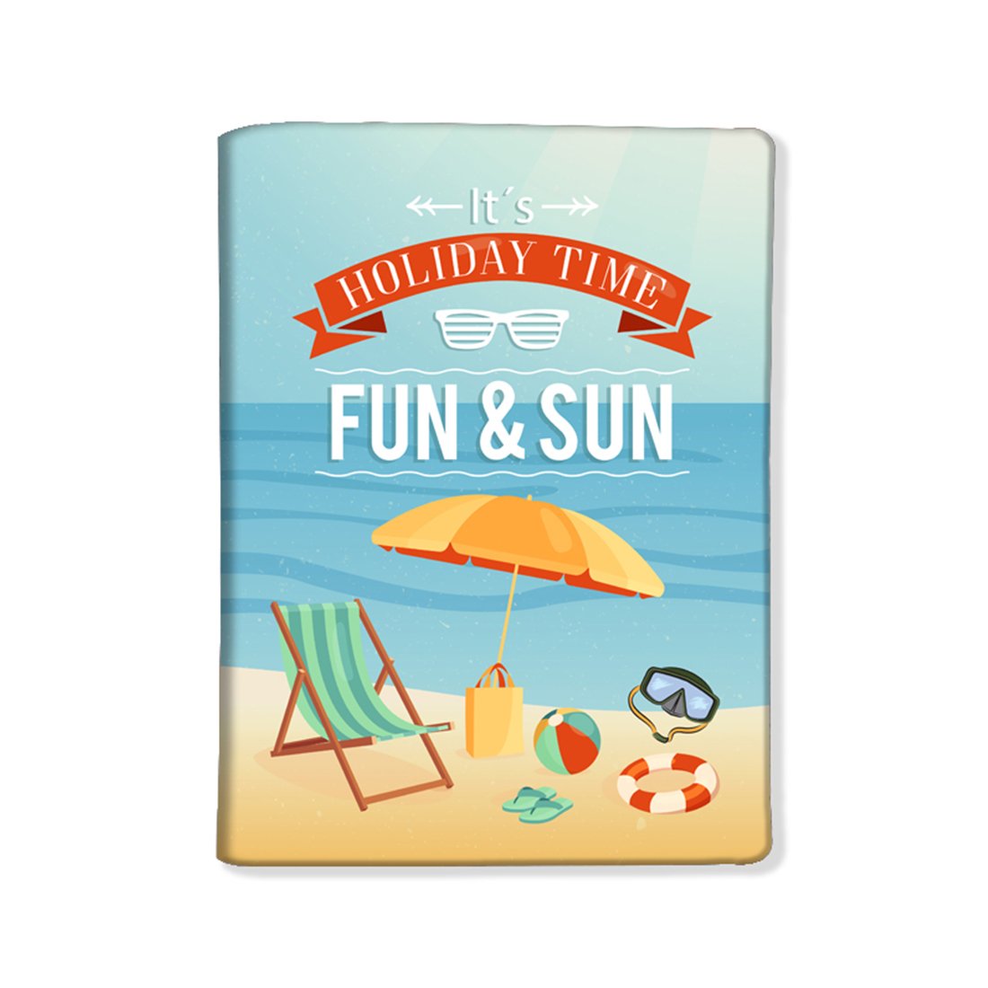 Nutcase Designer Passport Cover Holder - Holiday Time