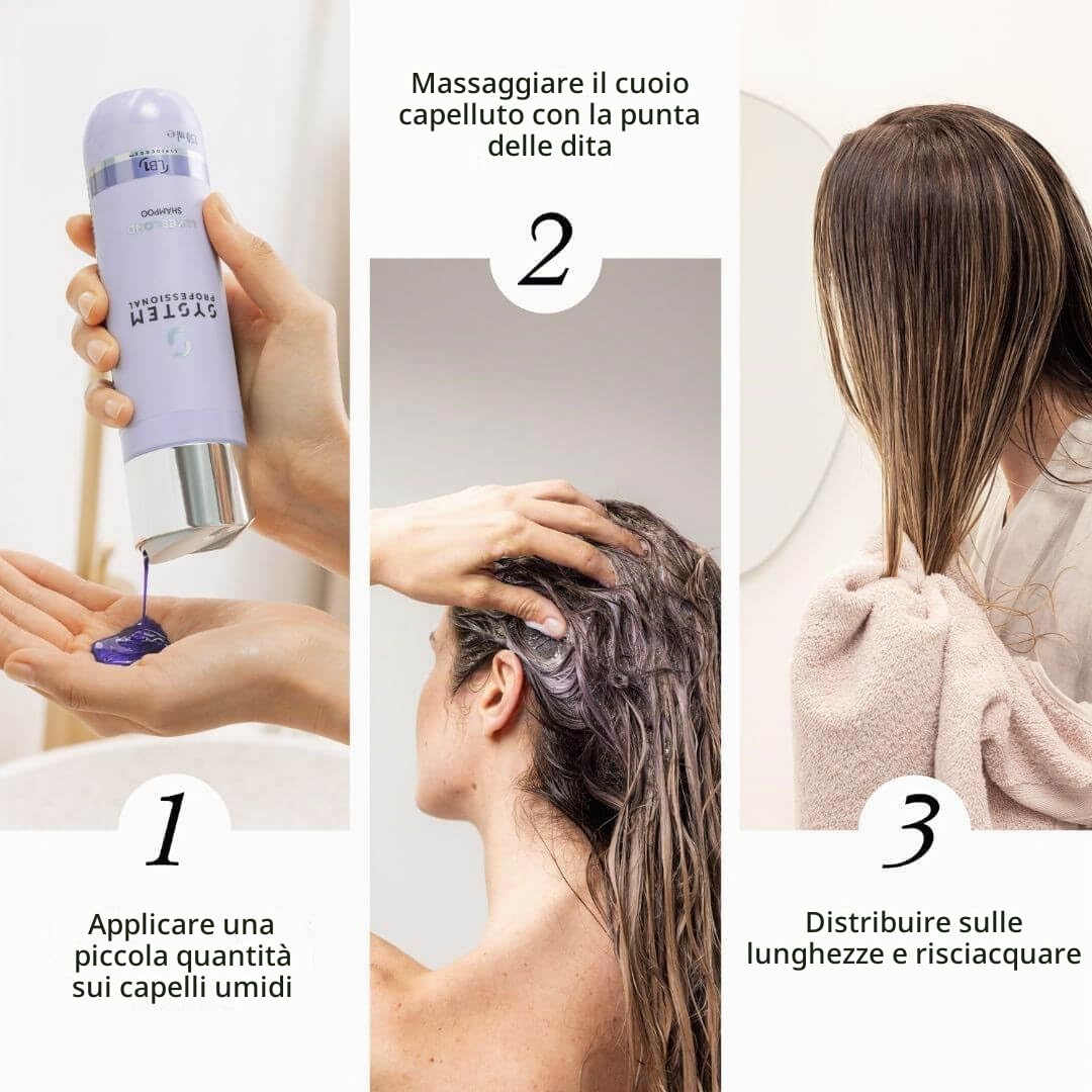 Shampoo professionale LuxeBlond System 1000ml