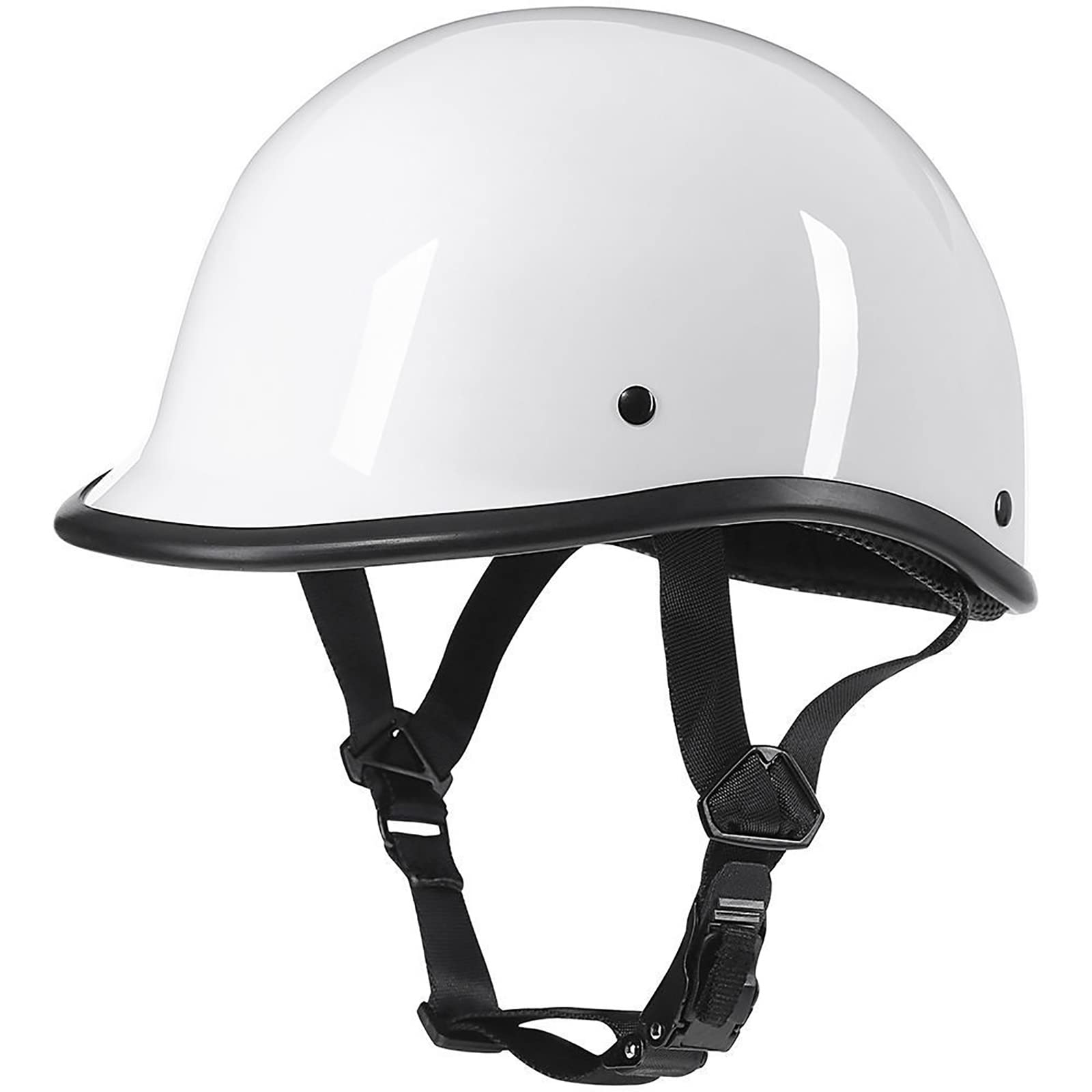 Demi casque moto jet rétro amovible pour scooter électrique et cyclo urbain