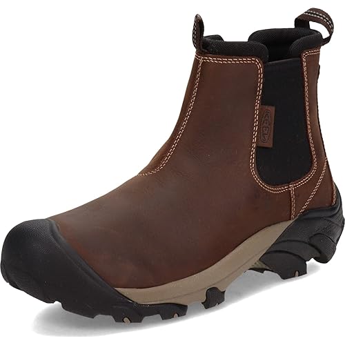 KEEN Men's Targhee 2 Mid Height Leather Chelsea Boot
