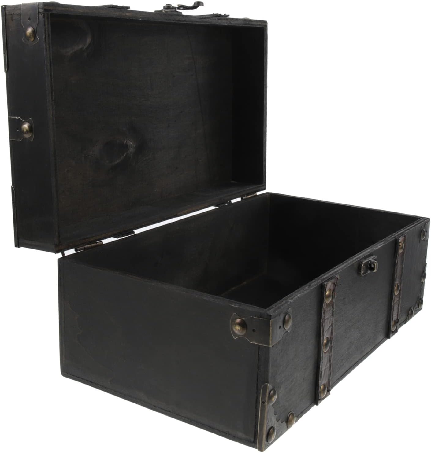 Retro Treasure Chest Box Vintage Multi Functional Jewelry Container for Decorative Storage for Rings Necklaces Coins and Souvenirs Craftsmanship