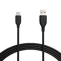 Vista 1 de Yaxa Basics - Cable de carga rápida USB-C a USB-A 2.0, 480Mbps de velocidad, certificado USB-IF, para Apple iPhone 16/15, iPad, Samsung Galaxy