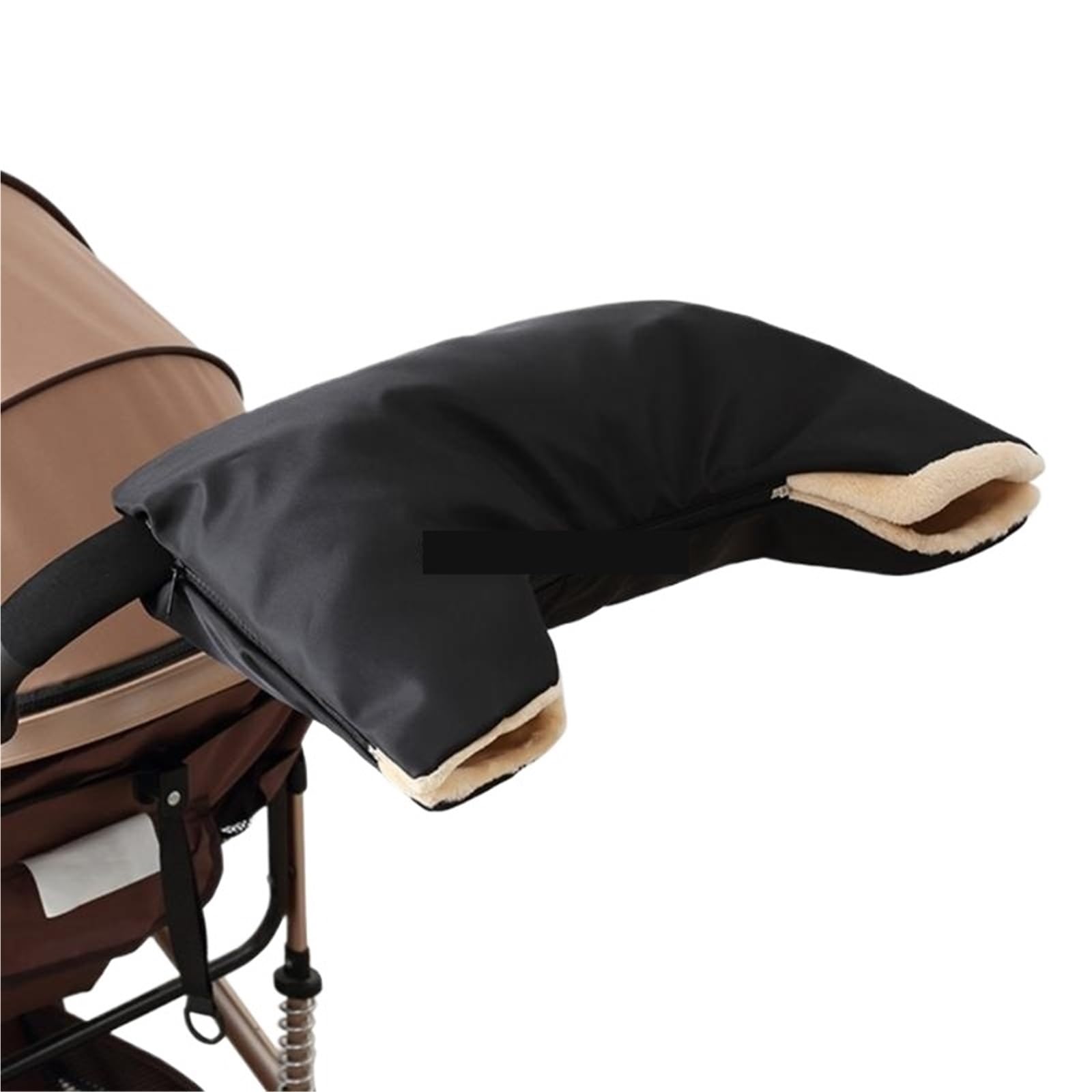 Handwärmer Kinderwagen Kinderwagen-Handschuhe, wasserdichte Handschuhe(Black)