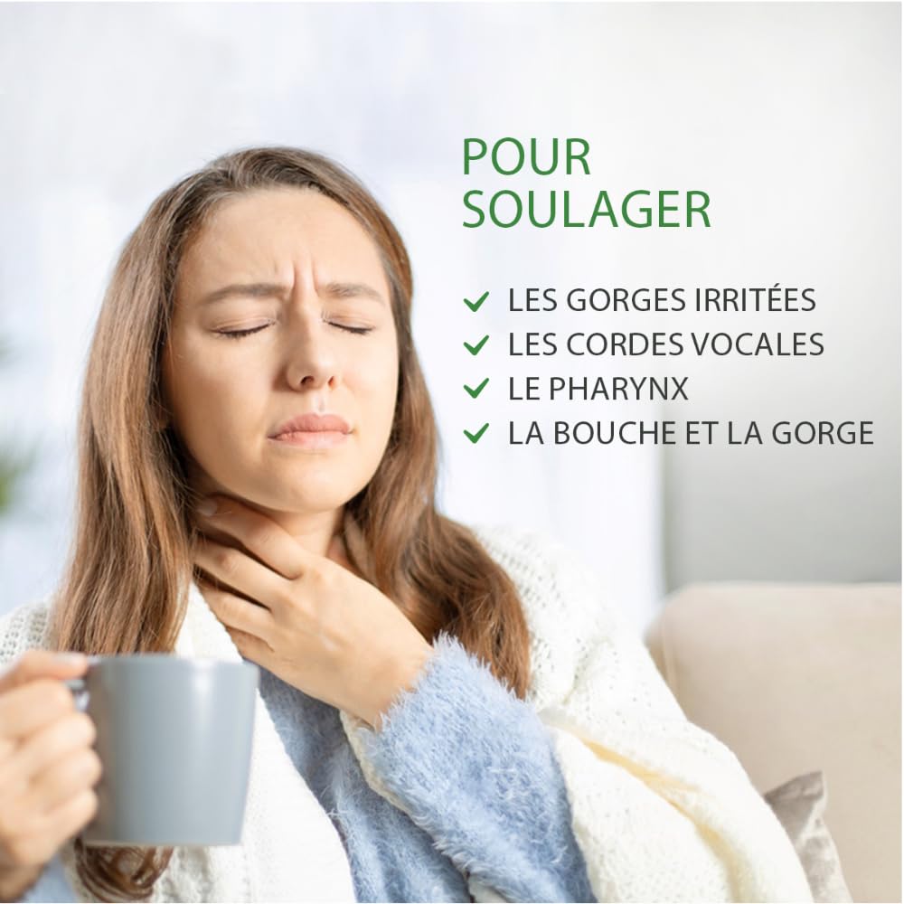 A.VOGEL - Echinaforce Spray Maux de Gorge - Apaise et soulage la gorge irritée, le pharynx et les cordes vocales - Extrait de plante Fraîche d’Echinacée et de Sauge Bio - Actifs végétaux Bio - 30ml