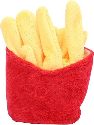 Miniatura 8 de GLOGLOW Juguetes chirriantes para masticar para perros, juguete realista de peluche con sonido arrugado para perros pequeños y medianos, dentición