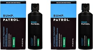 Bump Patrol Sensitive Strength Aftershave Formula - Gentle After Shave Solution Eliminates Razor Bumps and Ingrown Hairs - 2 Ounces 2 Pack
