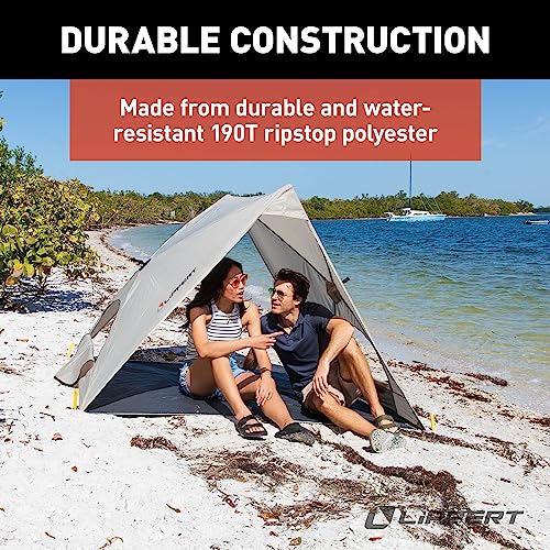 Image of Lippert Picnic Popup Sun Shelter for Camping, Beach Trips and Outdoor Concerts - Tent