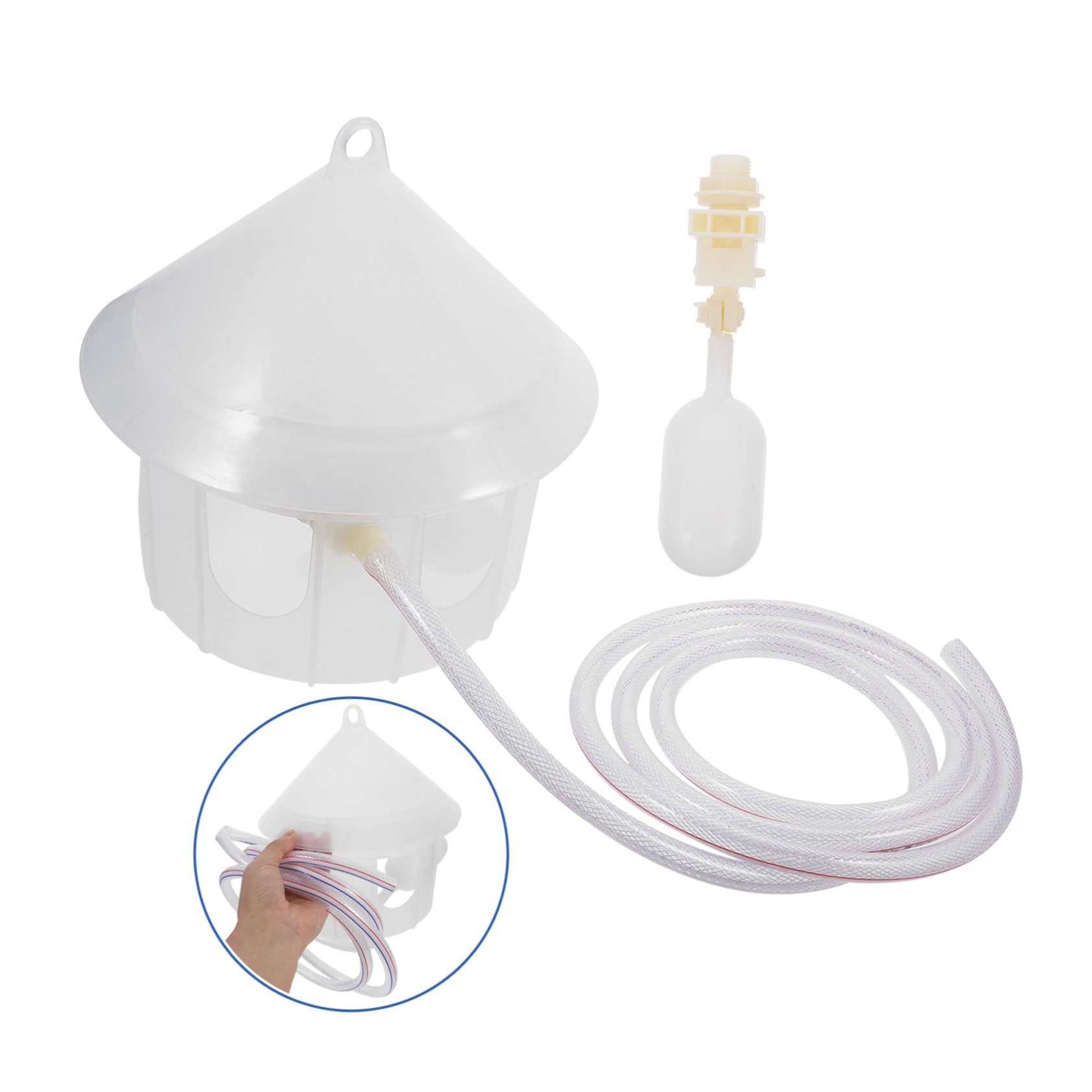 UPKOCH Bebedero para Palomas Dispensador De Agua Automático Comedero para Pájaros De Plástico para Uso Jaula