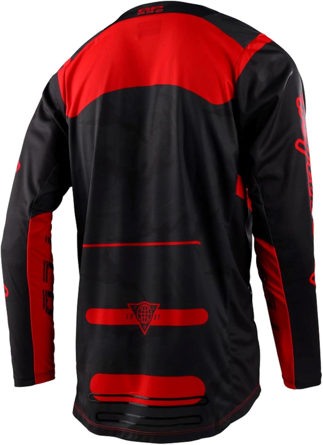 Troy Lee Designs 2023 GP Pro Jersey - Blends Camo (MEDIUM) (RED/BLACK)