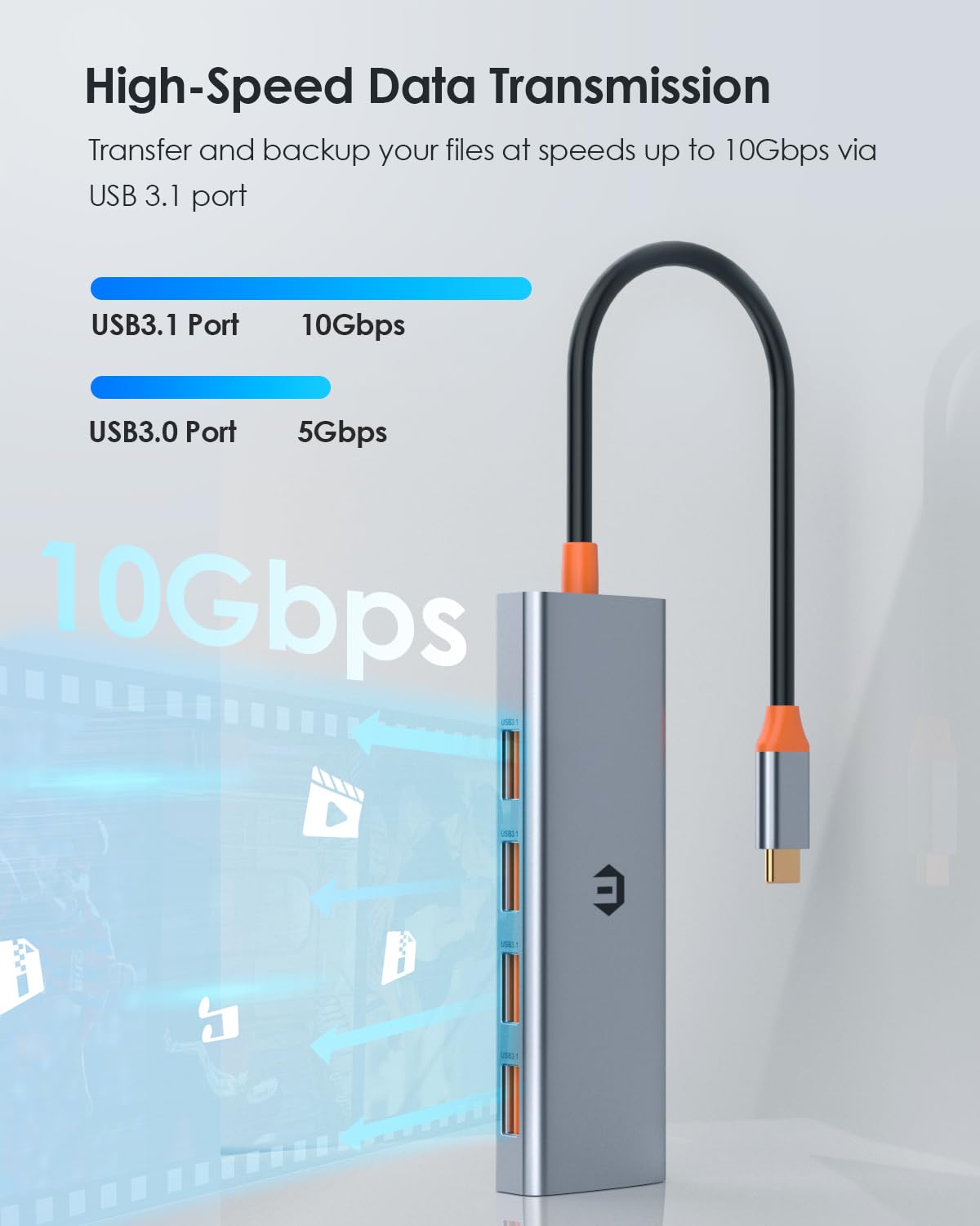 Amazon.co.jp: 4-in-1 USB C 多機能ハブドッキングステーション ノート 