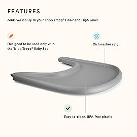 Stokke Tripp Trapp Tray, Storm Grey