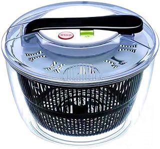 Salad Spinner, Large 5L, Salad Spinner Best Rated, Salad Spinner, Salad Blender Bowl, Salad Dressing Shaker-Plain Style